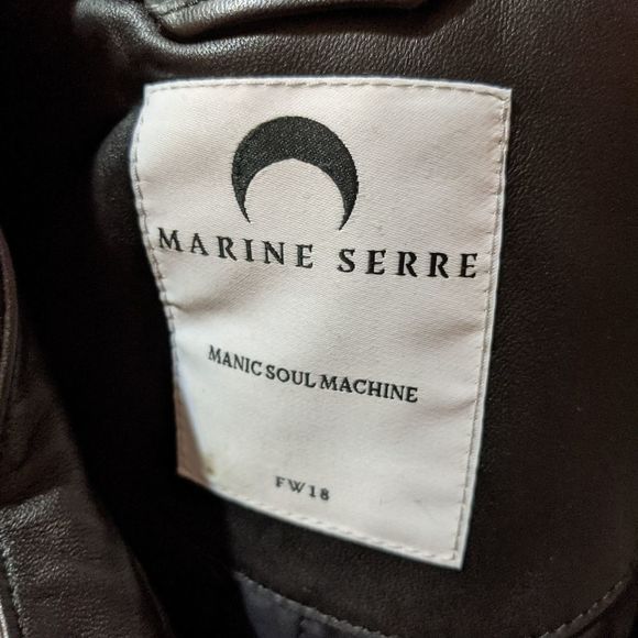 Marine Serre runway biker jacket M BNWOT - Picture 11 of 13